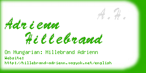 adrienn hillebrand business card